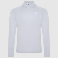 Block Quarter Zip - Grey