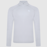 Block Quarter Zip - Grey