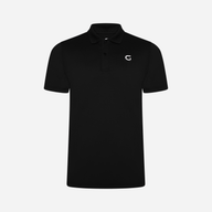 Block Polo Shirt - Black