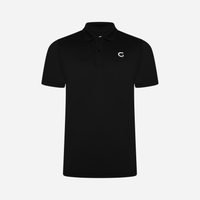 Block Polo Shirt - Black