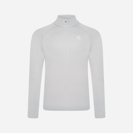 Block Quarter Zip - Grey