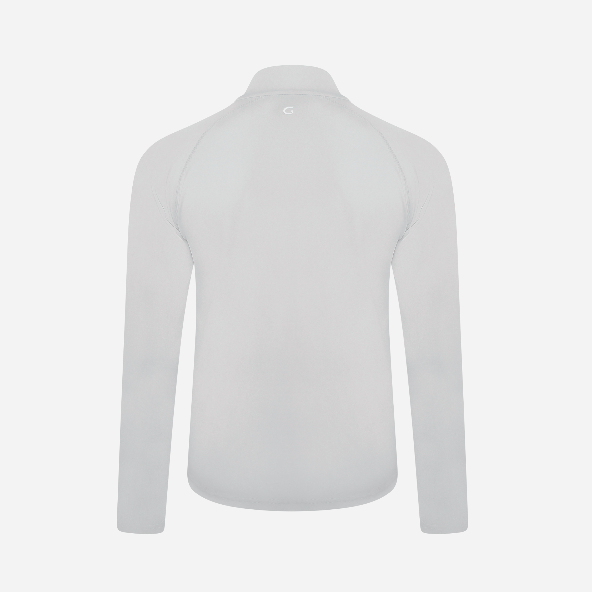 Block Quarter Zip - Grey