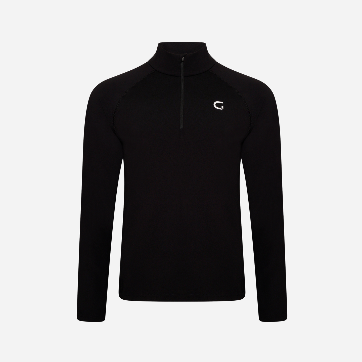 Block Quarter Zip - Black
