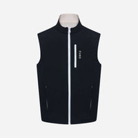 Revere Reversible Gilet (Black/Cream)