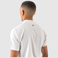 Block Polo Shirt - White