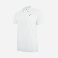 Block Polo Shirt - White