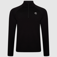 Block Quarter Zip - Black