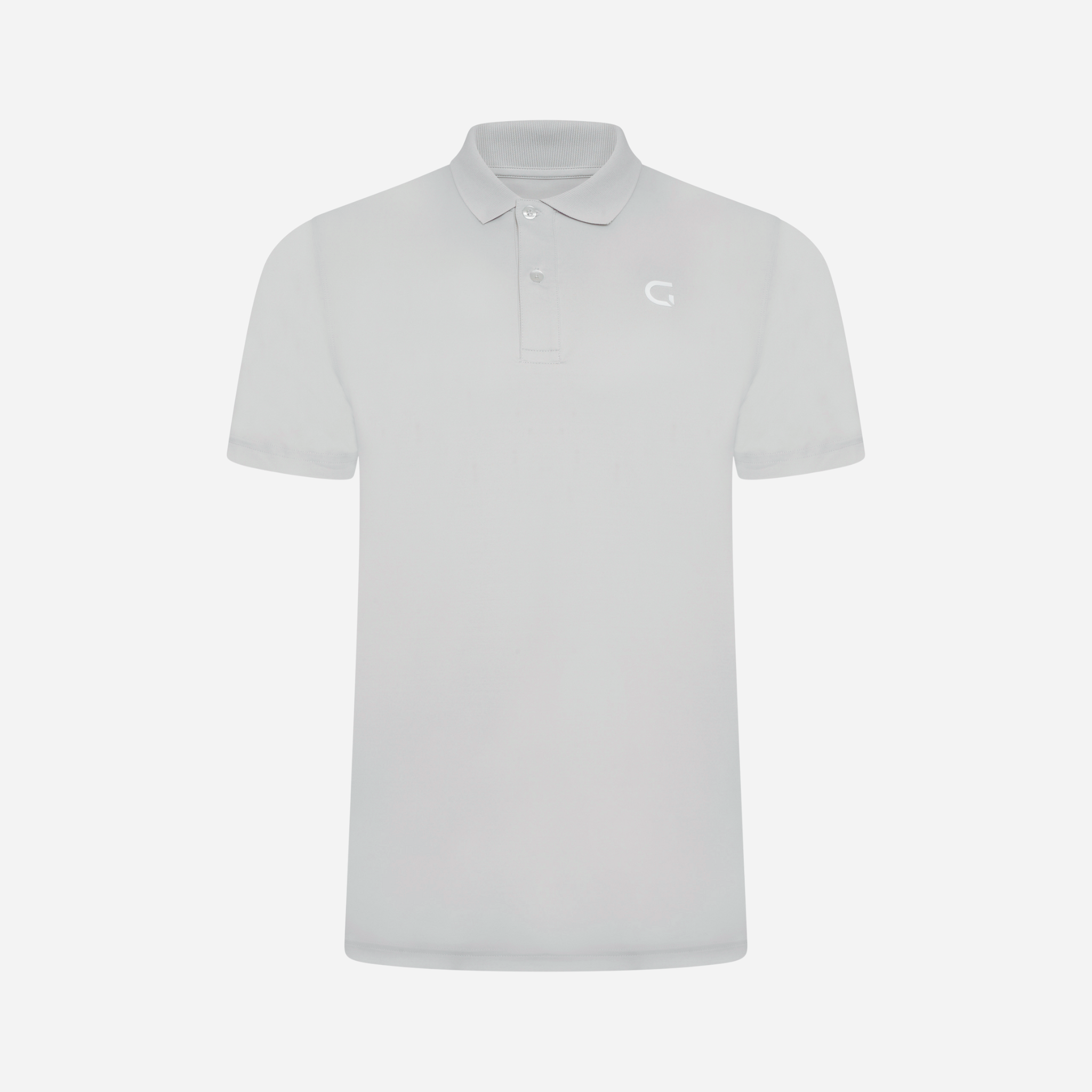Block Polo Shirt - Grey