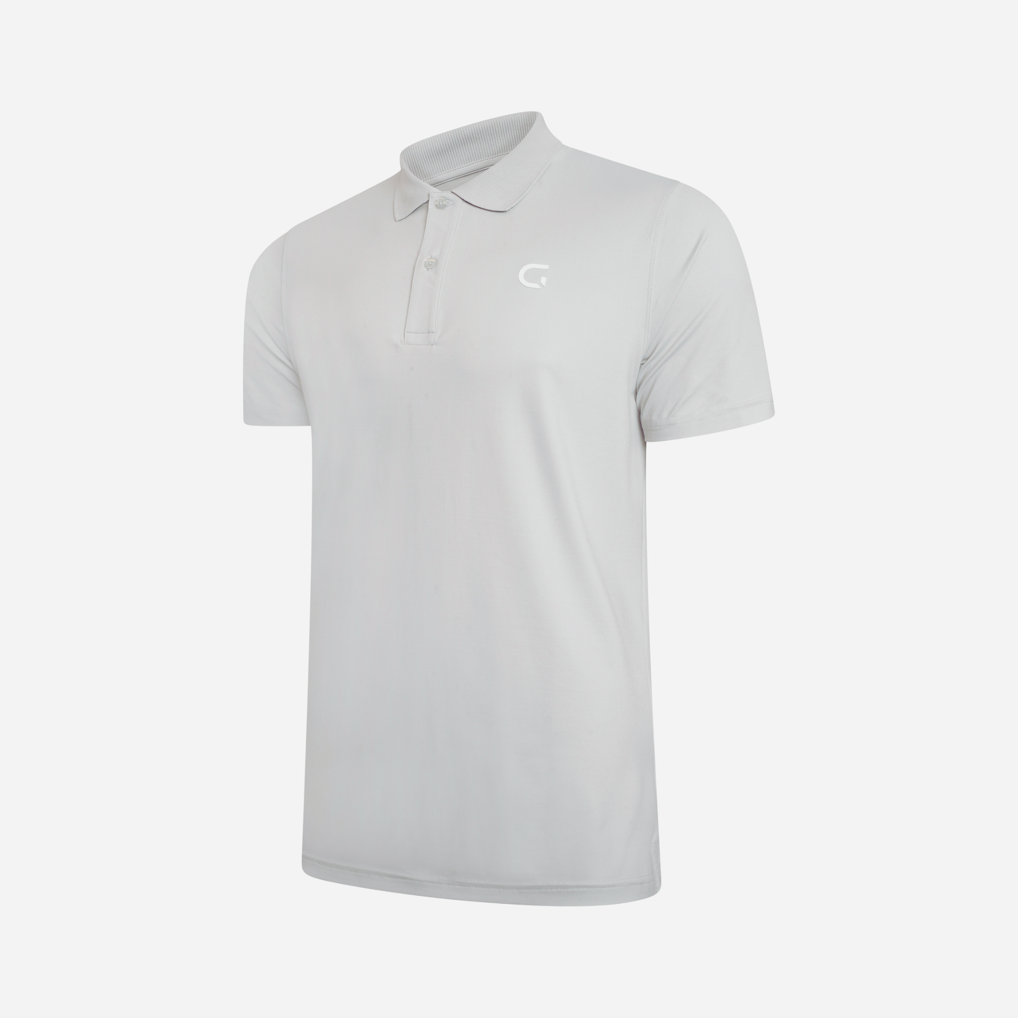 Block Polo Shirt - Grey