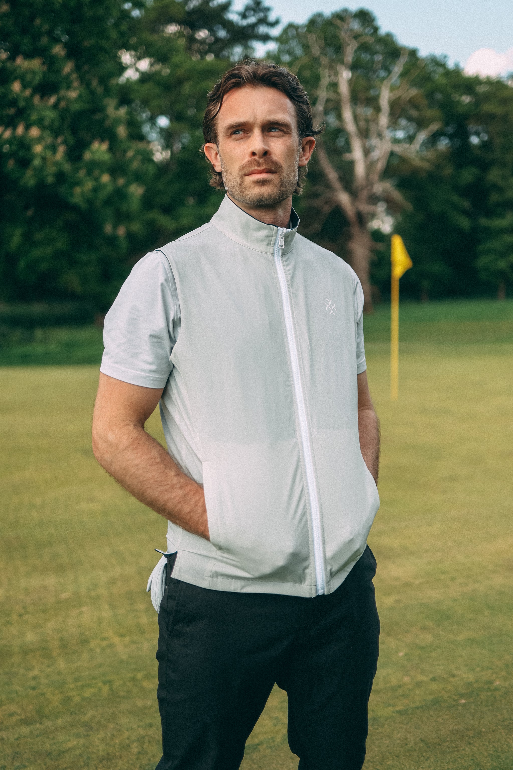 Revere Reversible Gilet (Navy/Grey)