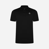 Block Polo Shirt - Black