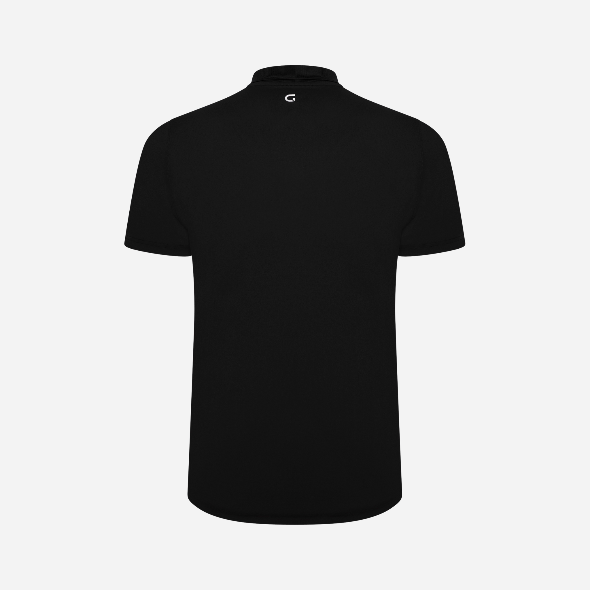 Block Polo Shirt - Black