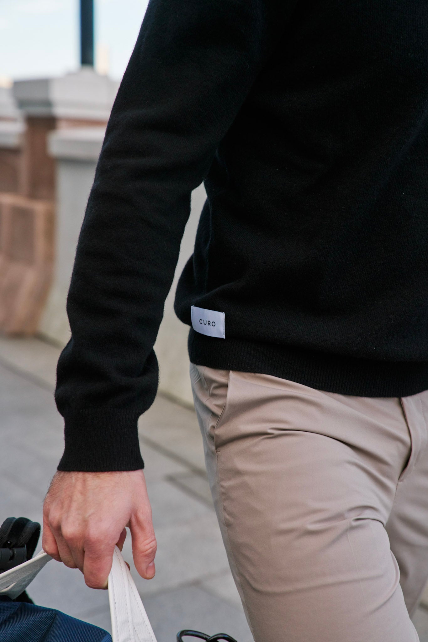 Merino Haven Hoodie - Black