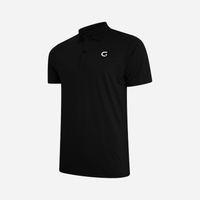 Block Polo Shirt - Black