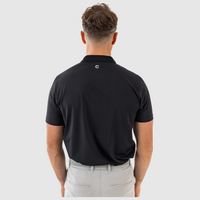 Men's "Block" Polo Shirt - Black