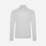 Block Quarter Zip - Grey