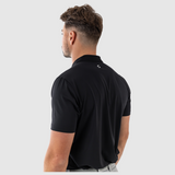 Men's "Block" Polo Shirt - Black