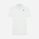 Block Polo Shirt - White