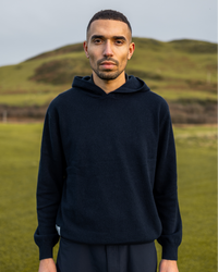 Merino Haven Hoodie - Navy