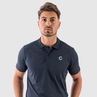 Block Polo Shirt - Navy