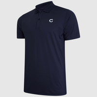 Men's "Block" Polo Shirt - Navy