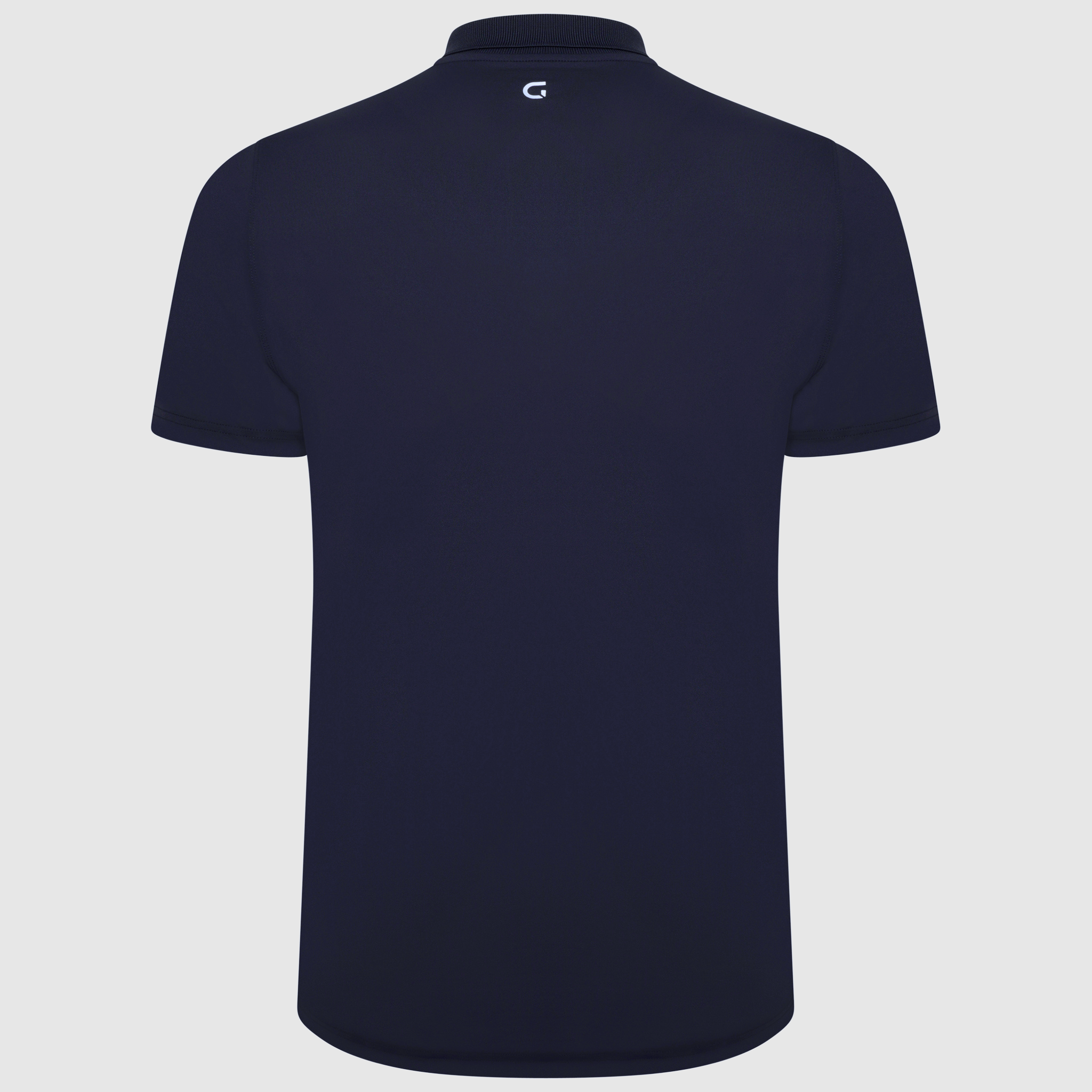 Men's "Block" Polo Shirt - Navy