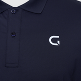 Men's "Block" Polo Shirt - Navy