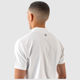 Men's "Block" Polo Shirt - White