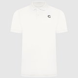 Men's "Block" Polo Shirt - White