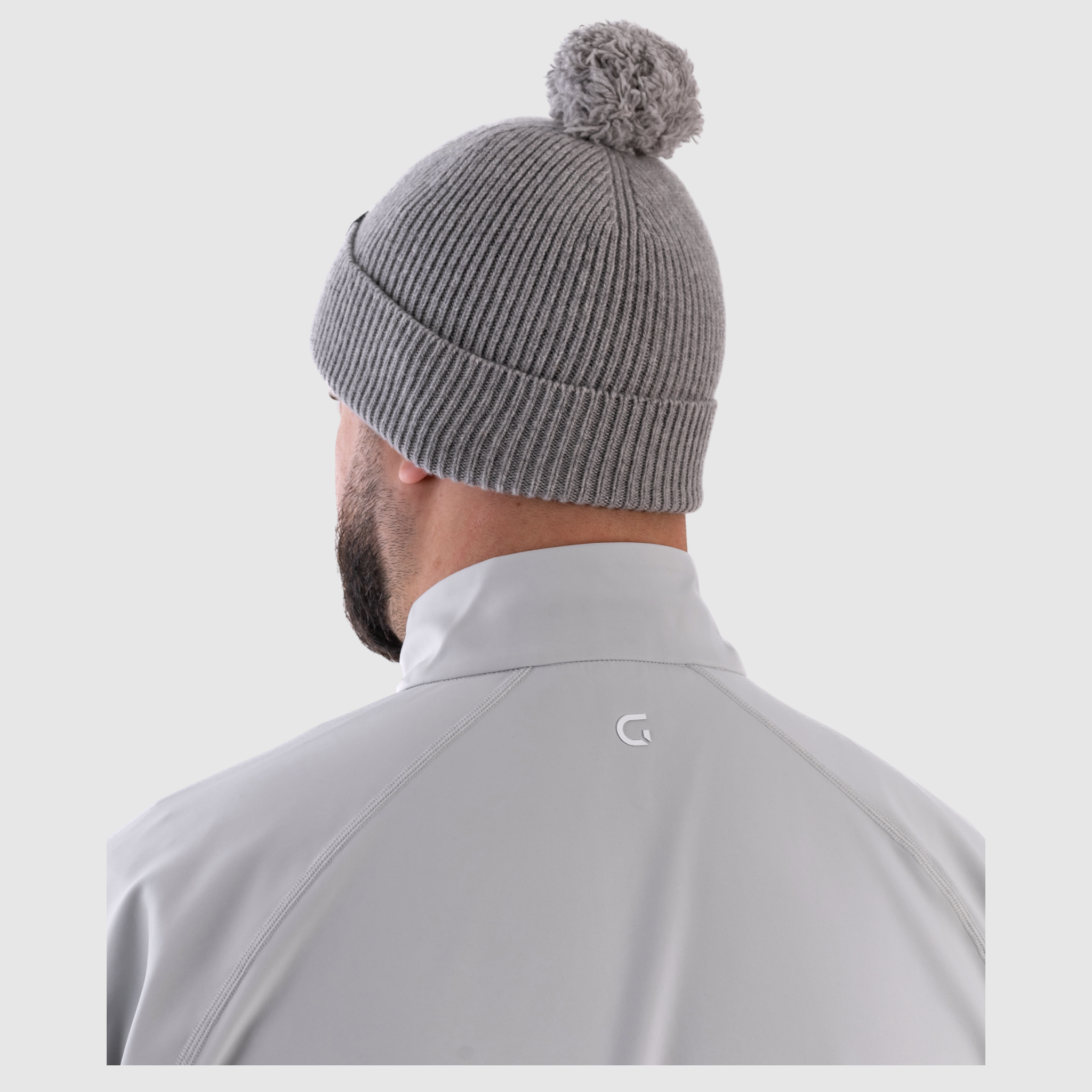 Grey Curo Beanie Hat - AW22