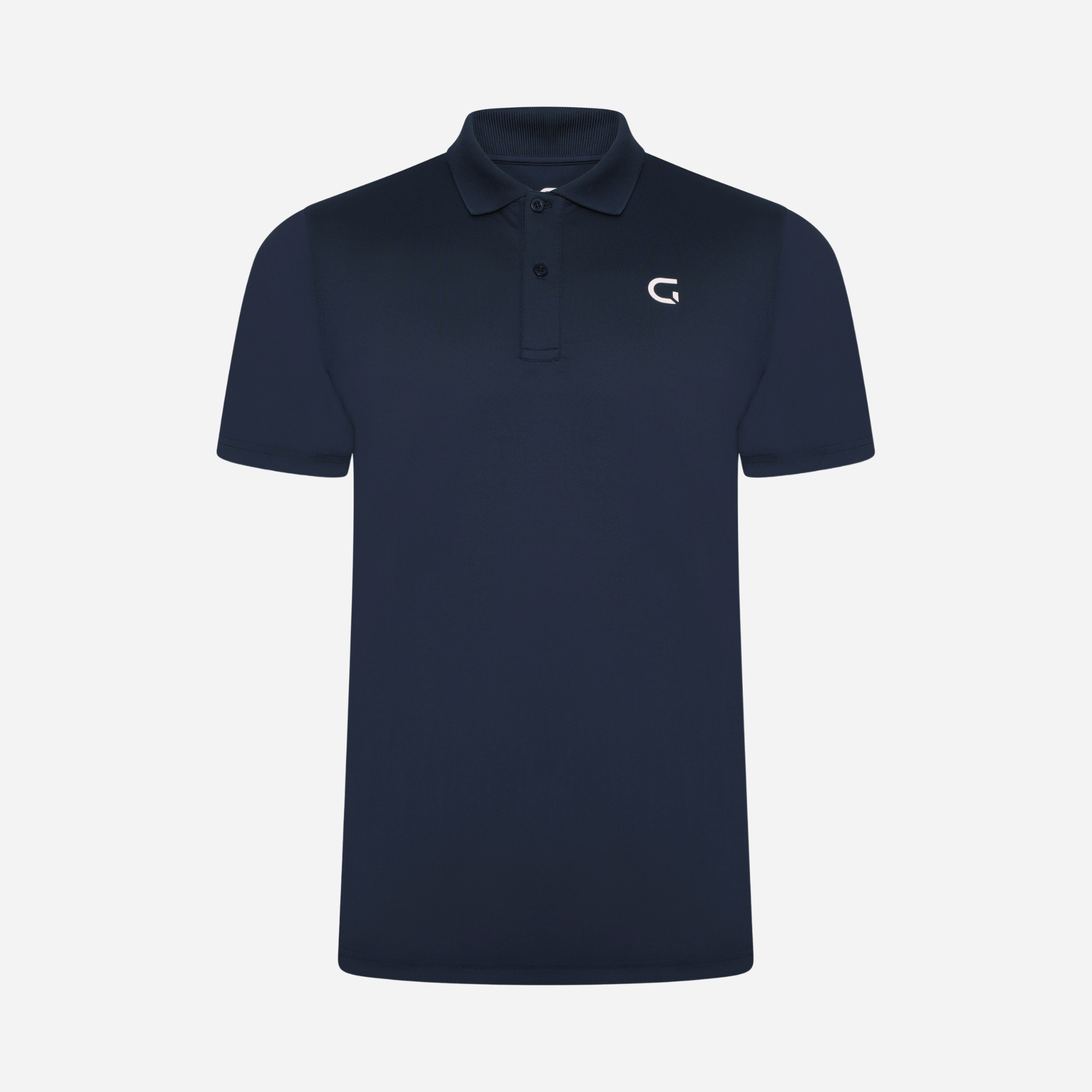 Block Polo Shirt - Navy