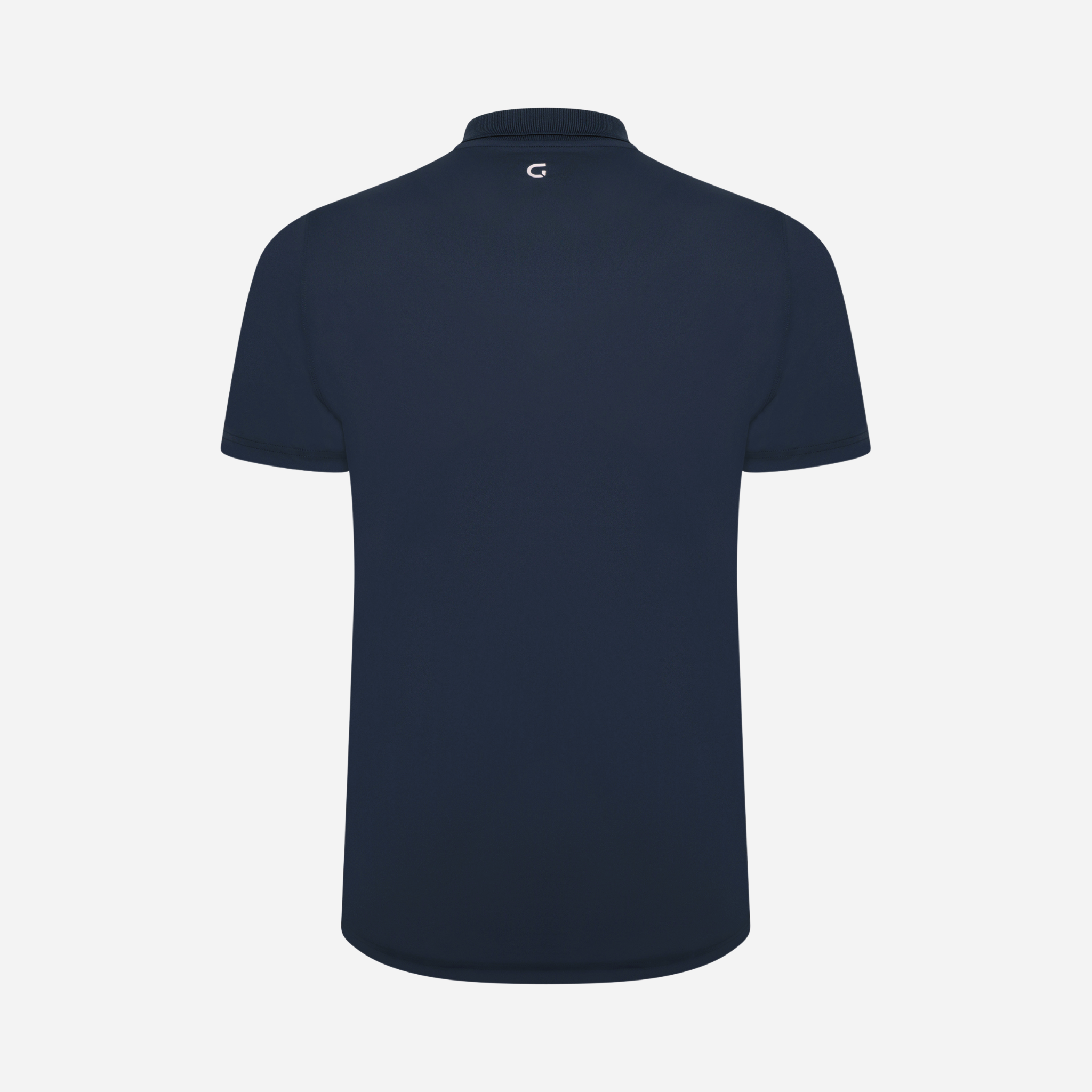Block Polo Shirt - Navy