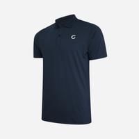 Block Polo Shirt - Navy