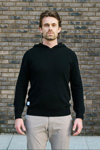 Merino Haven Hoodie - Black