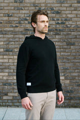 Merino Haven Hoodie - Black