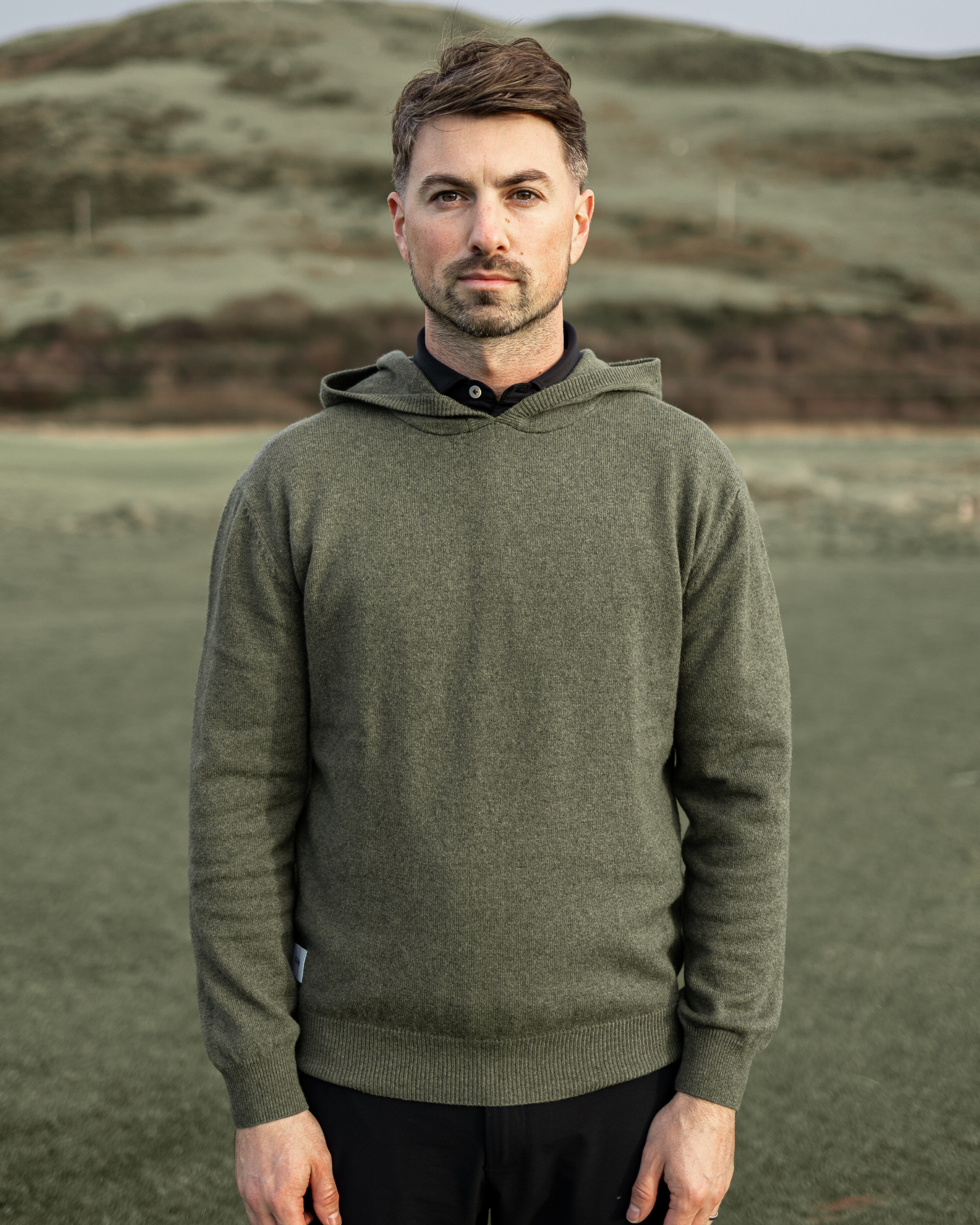 Merino Haven Hoodie - Green