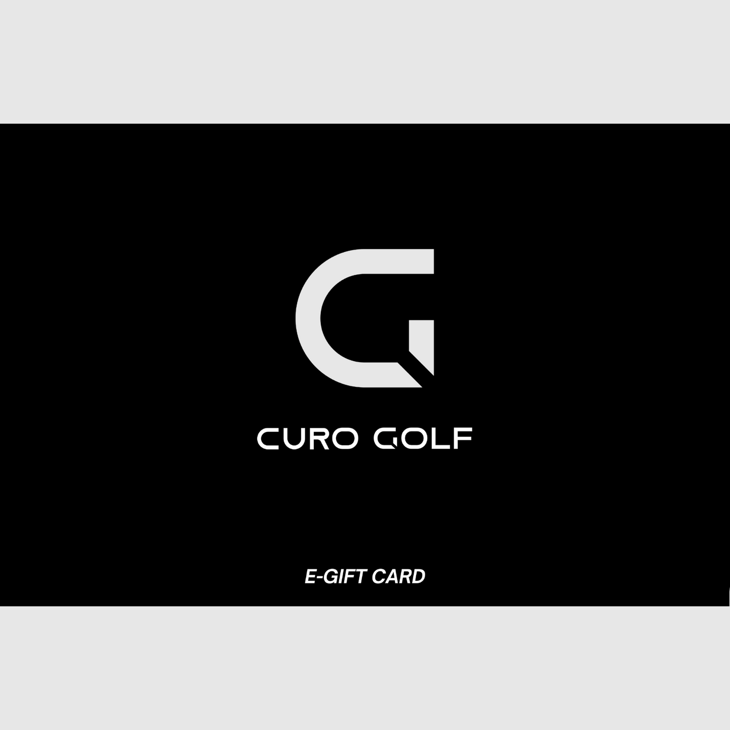 Curo Golf - Gift Card