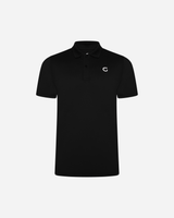 Block Polo Shirt in black, flat lay