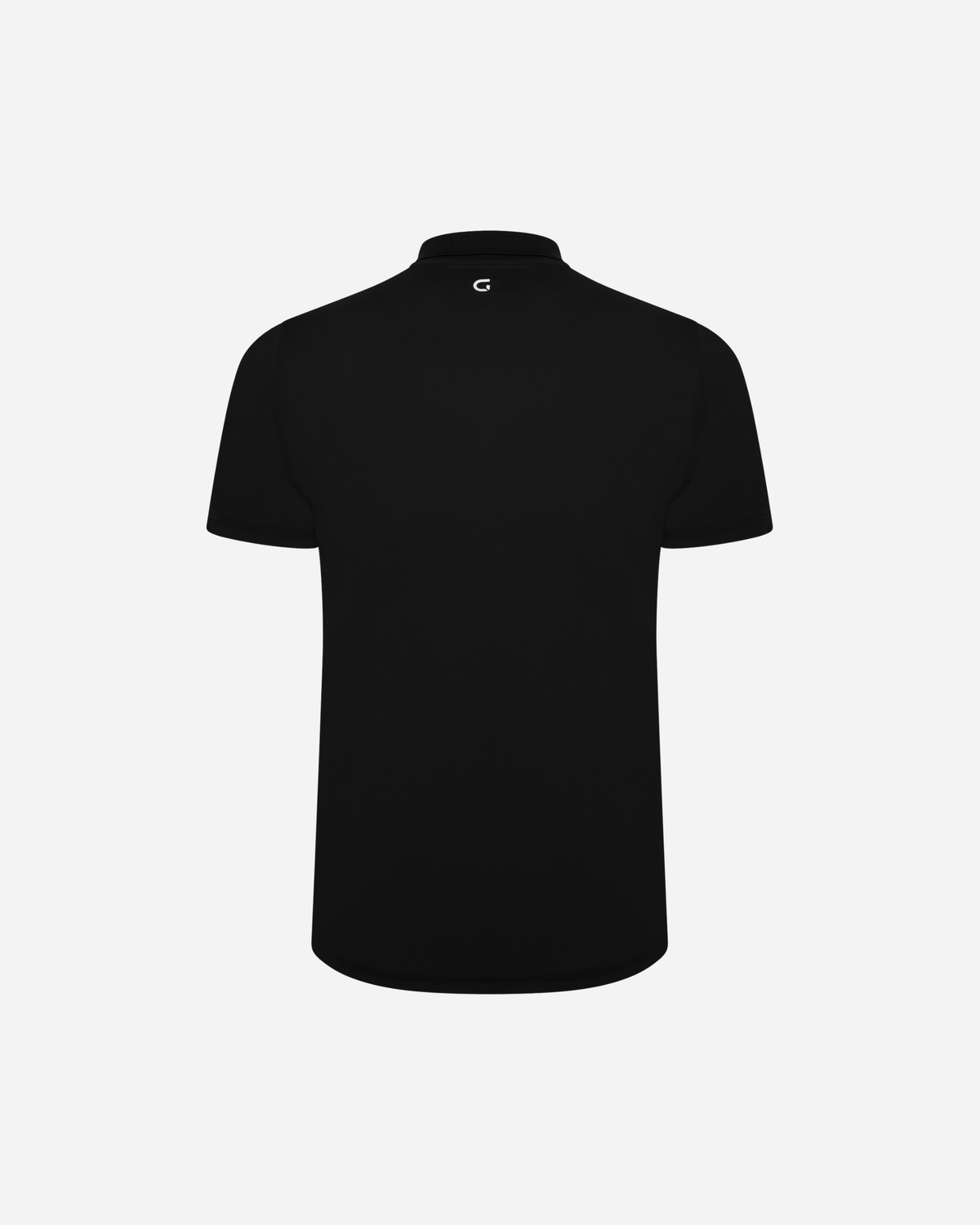 Block Polo Shirt in black, flat lay