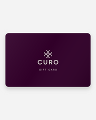 Curo Golf gift card, front