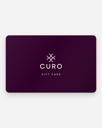 Curo Golf gift card, front