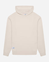 Merino Haven Hoodie in cream, front view