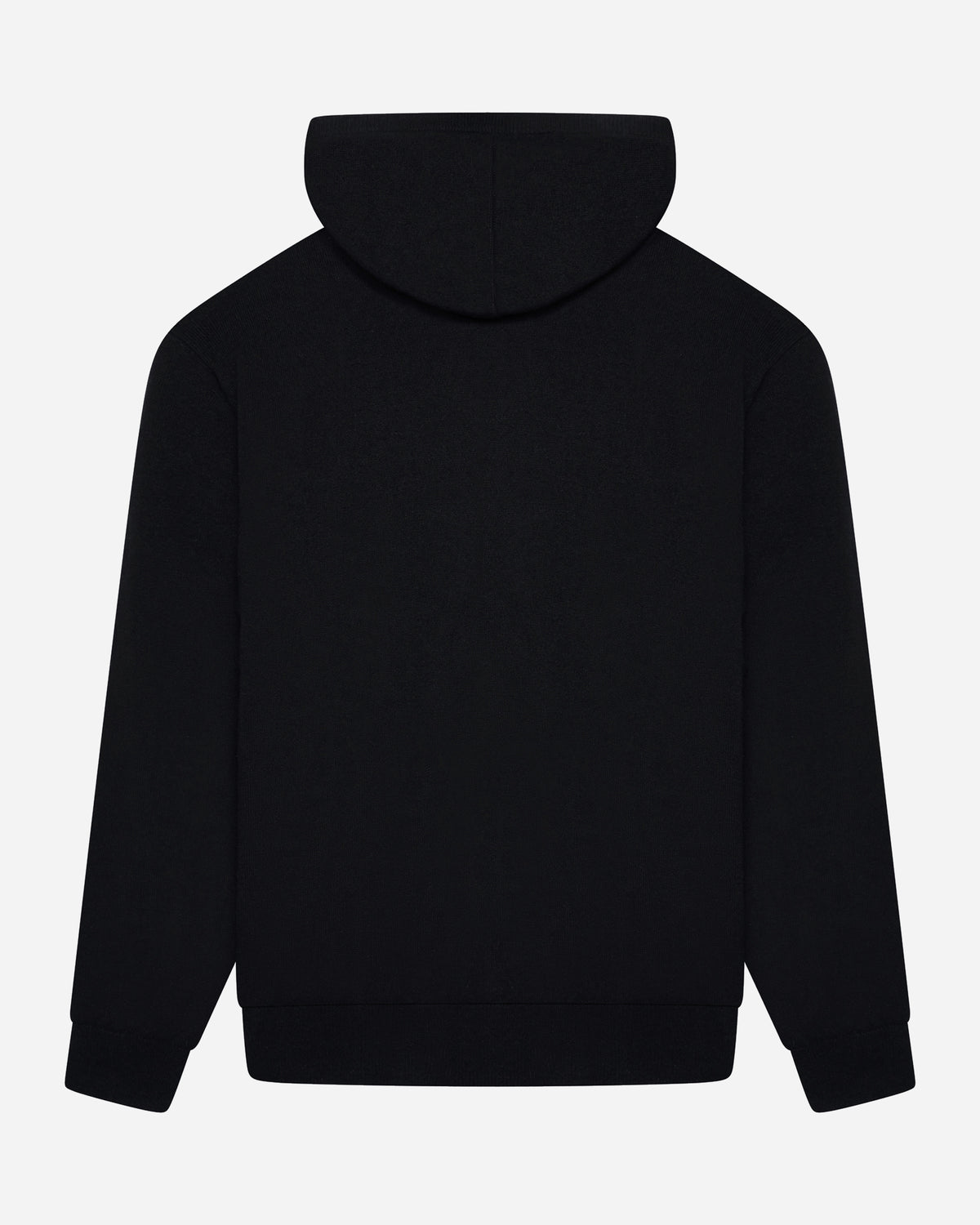 Merino Haven Hoodie in navy, back view