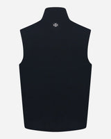 Revere Reversible Gilet, black side, back view
