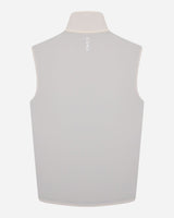 Revere Reversible Gilet, cream side, back view