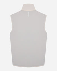 Revere Reversible Gilet, cream side, back view
